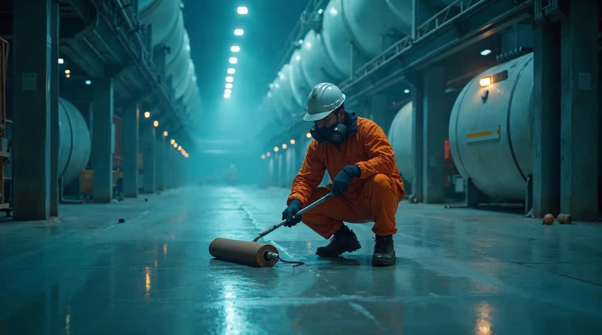 Pintura Epóxi Industrial para Pisos e Tanques: Tipos, Aplicação e Resistência Química
