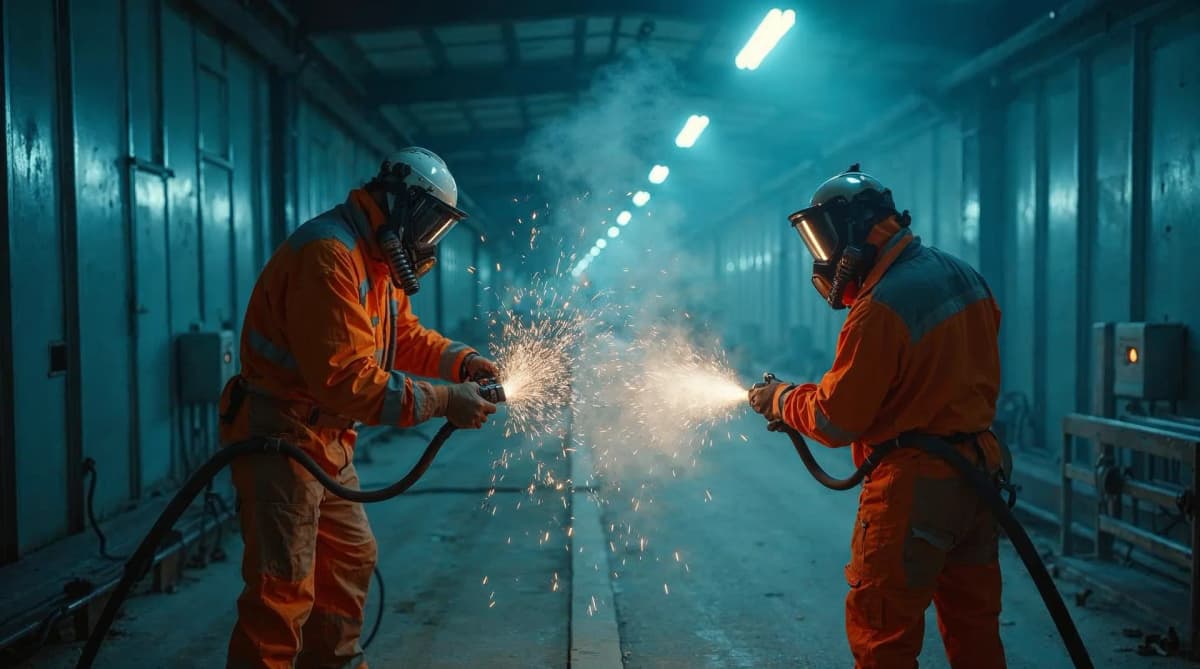 Serviço de Jateamento e Pintura Industrial em Manaus: Anticorrosão, Rastreabilidade e ART CREA-AM