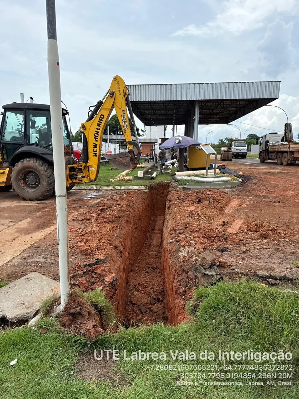 Soldagem Duto Rede Diesel UTE Labrea — Solutec AM