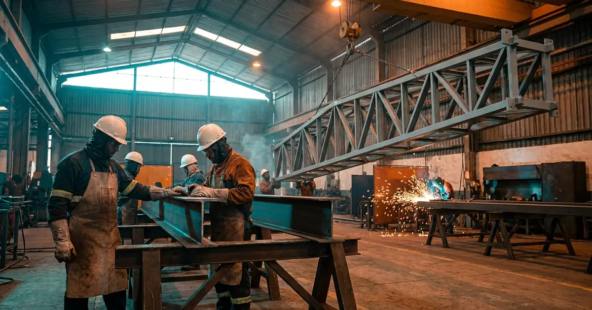 Fabricação de Estruturas Metálicas Sob Medida: Do Projeto Executivo à Montagem no PIM — Solutec AM Manaus