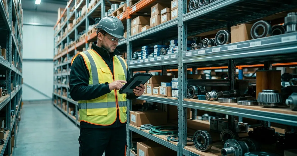 Gestão de Sobressalentes e Peças de Reposição na Manutenção Industrial