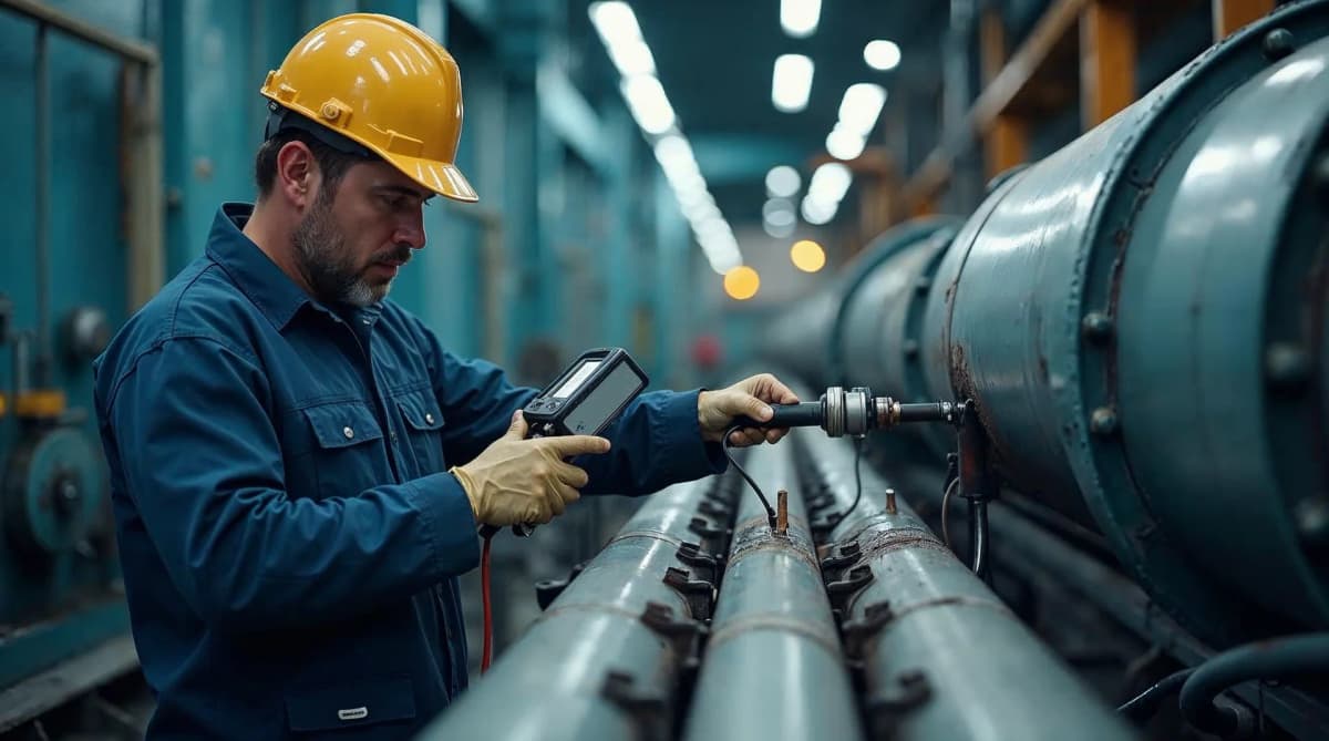 Inspeção de Tubulação Industrial: Como Laudos END Garantem a Vida Útil da Rede