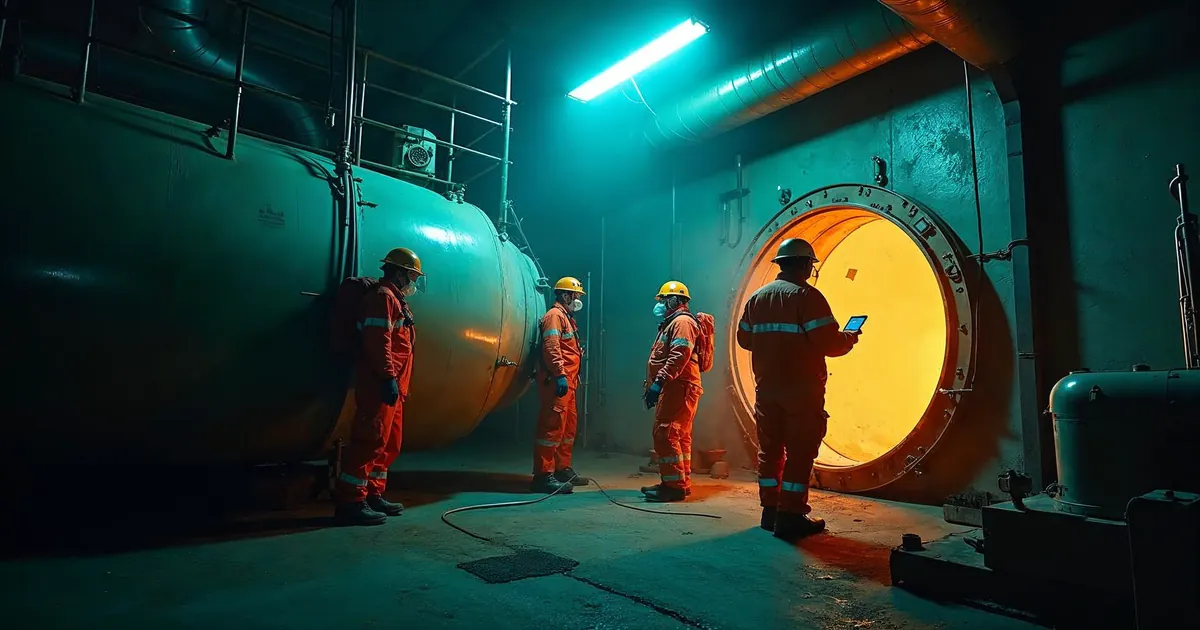 Limpeza Industrial de Tanques: Procedimento, Segurança NR-33 e Descarte CONAMA
