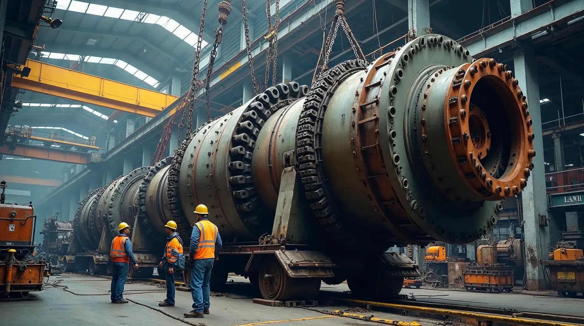 Montagem de Equipamentos Industriais Pesados: Técnicas e Segurança