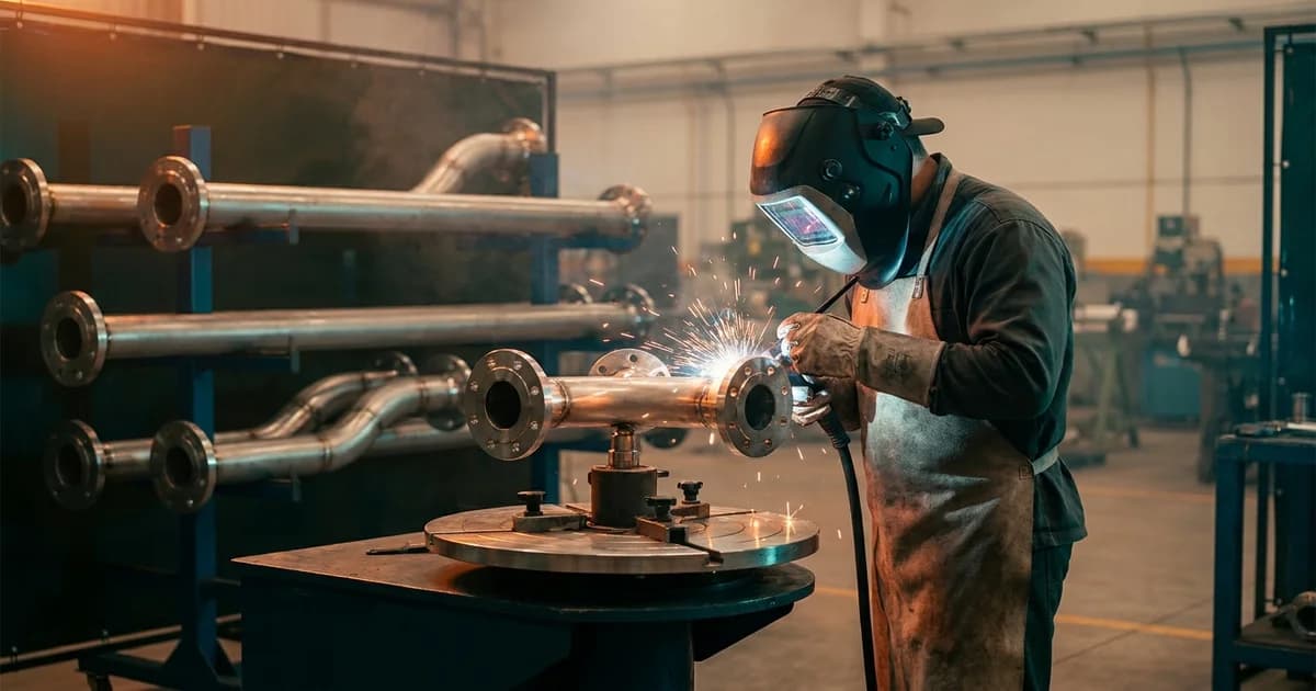 Pré-Fabricação de Spools de Tubulação: Prazo e Qualidade em Paradas