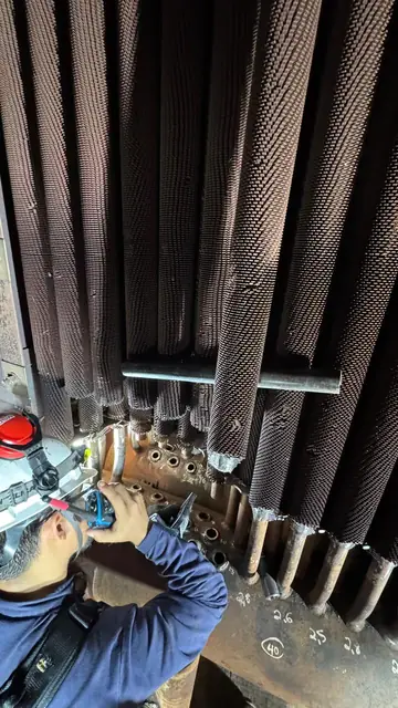 Soldagem Tubos Parede Caldeira Lp Phasedarray Ultrassom — Solutec AM
