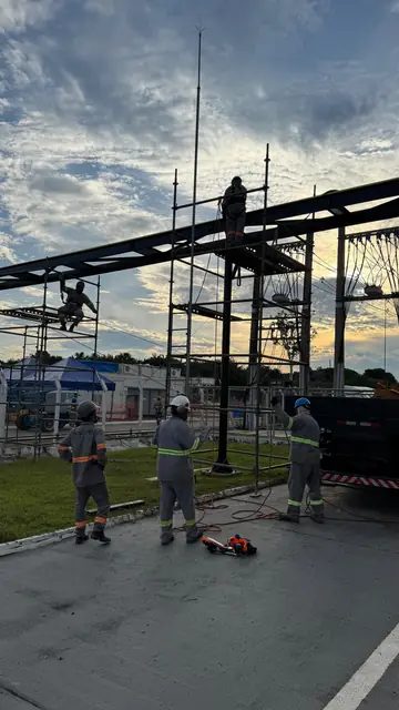Fabricação Soldagem Pipe-rack Tubulação Processos — Solutec AM