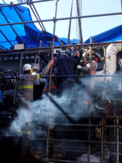 Substituicao Valvula Atuadora 8pol Gas Turbinas — Solutec AM