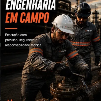 Engenharia em Campo: execução com precisão, segurança e responsabilidade técnica — Solutec Amazonas
