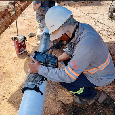 Inspeção por Ultrassom em dutos — ASME B31.8 e B31.4 — Solutec AM